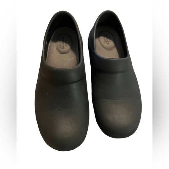 Crocs LiteRide At Work Women's Neria‎ Pro II Black Clogs Shoes size 8 - Picture 3 of 6